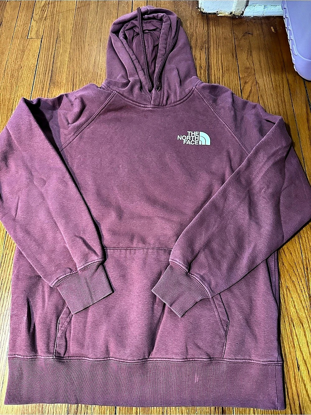 The North Face Box NSE Pullover Hoodie Women's Purple Medium